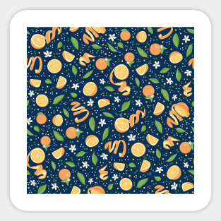 Valencia Oranges Sticker